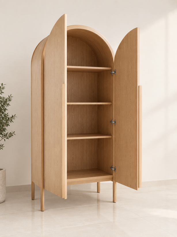کمد کودک چوبی مینیمال